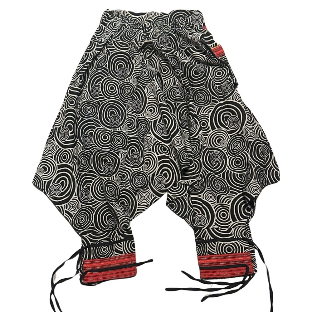 SOLD NWT Funky Unisex Harem Pants OS - Picture 5 of 5